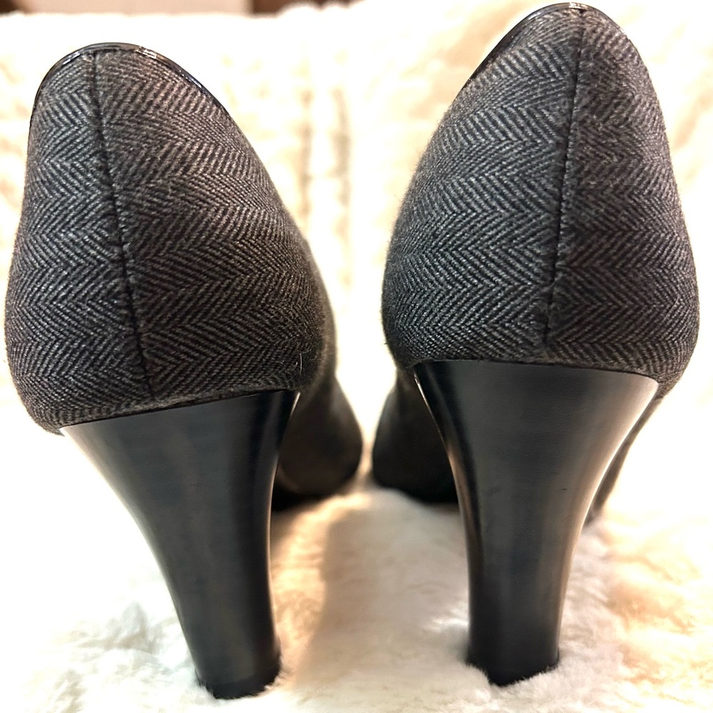 Solesensability Gray Houndstooth Mary Jane pumps women’s size 9.5M - Picture 10 of 12